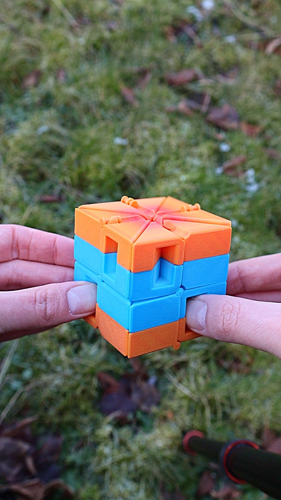 Magic Cube Auxetic Fidget Toy 3d model