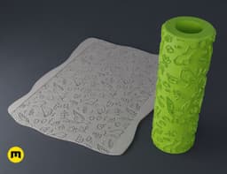 Texture Rollers - Nature Vol.3 (7-9) 3d model
