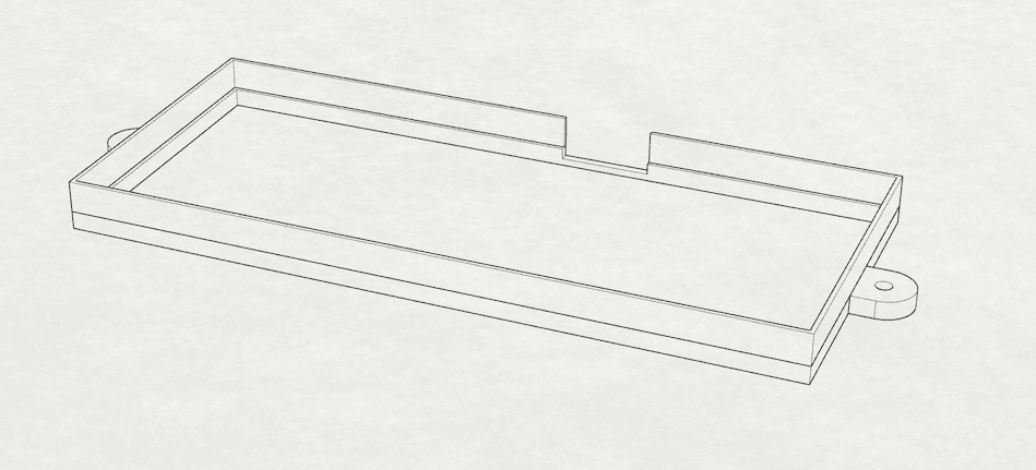 Front door peephole unit v.1 3d model