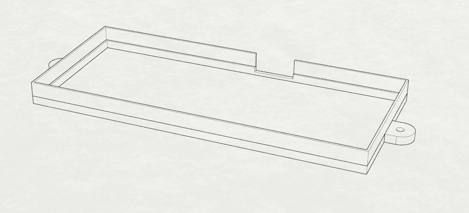 Front door peephole unit v.1 3d model