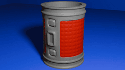 Mechanical Grip Beer Can Holder 3d model