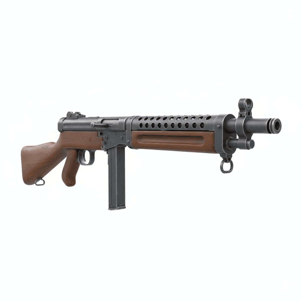 Gun Beretta M38 Classic Combat SMG 3d model