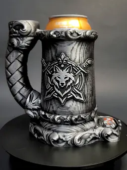 WOLF CREST CAN COZY DICE TOWER 3d model