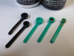 AquaSpoon (Aquarium Food portioner) 4mm, 6mm, 8mm 3d model