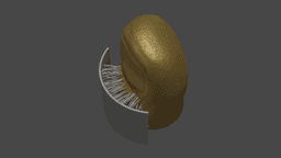 Hairy Toe - Hairify Blender - Remix of TOETOW by LayerOne3d 3d model