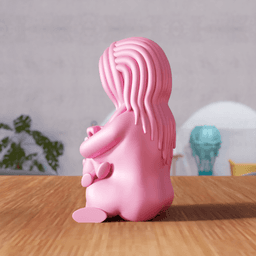 Motherhood - Breastfeeding Mother Sculpture 3d model