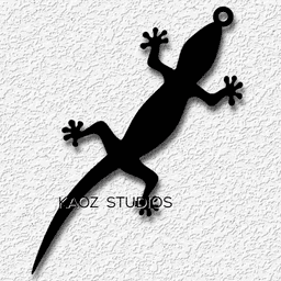 gecko charm.stl 3d model