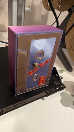 Retro day 8-box.stl 3d model