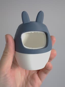 Shiba/Cat Style Twist Container 3d model