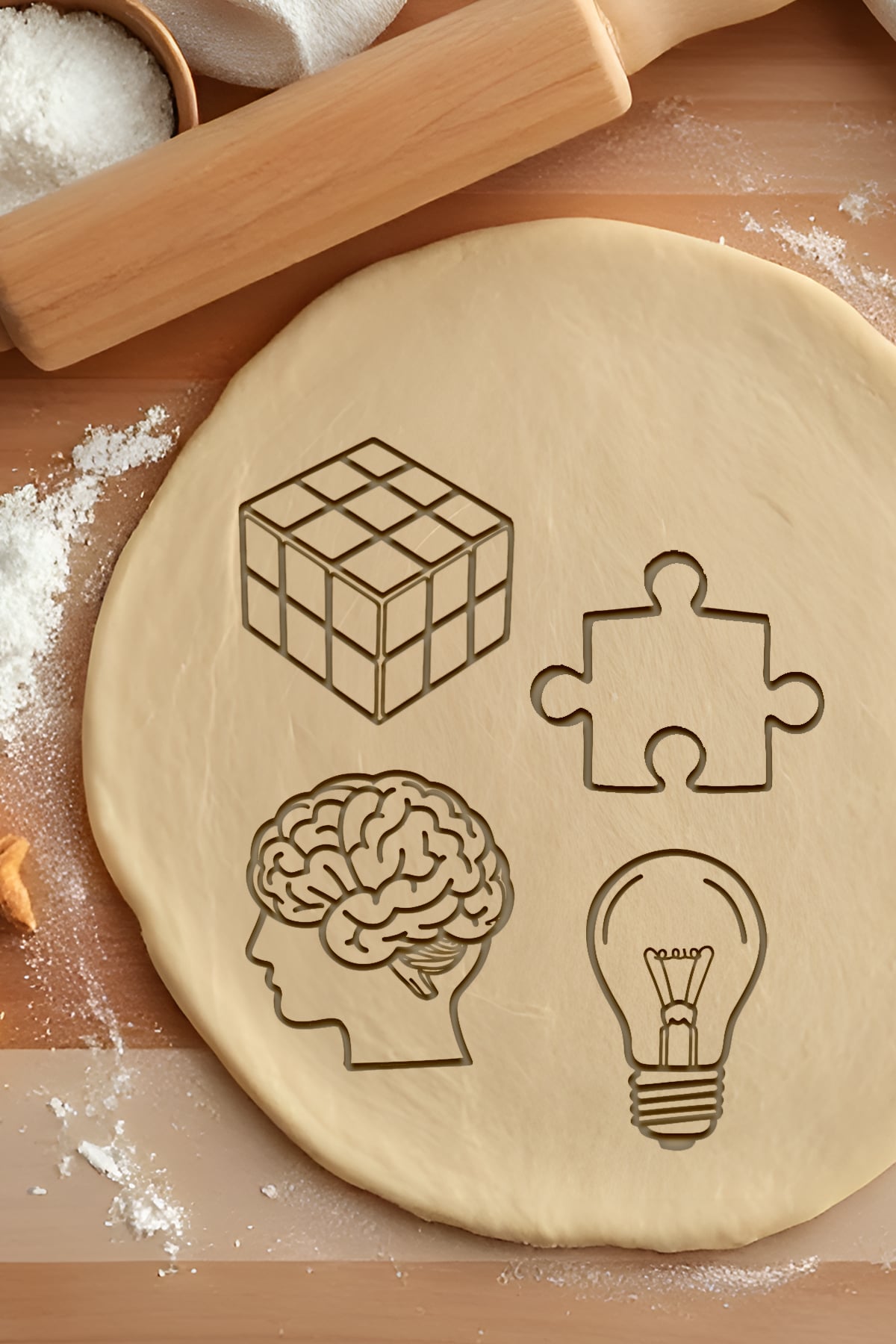 Smart Set Cookie Cutter, Biscuit Cutter 3d model