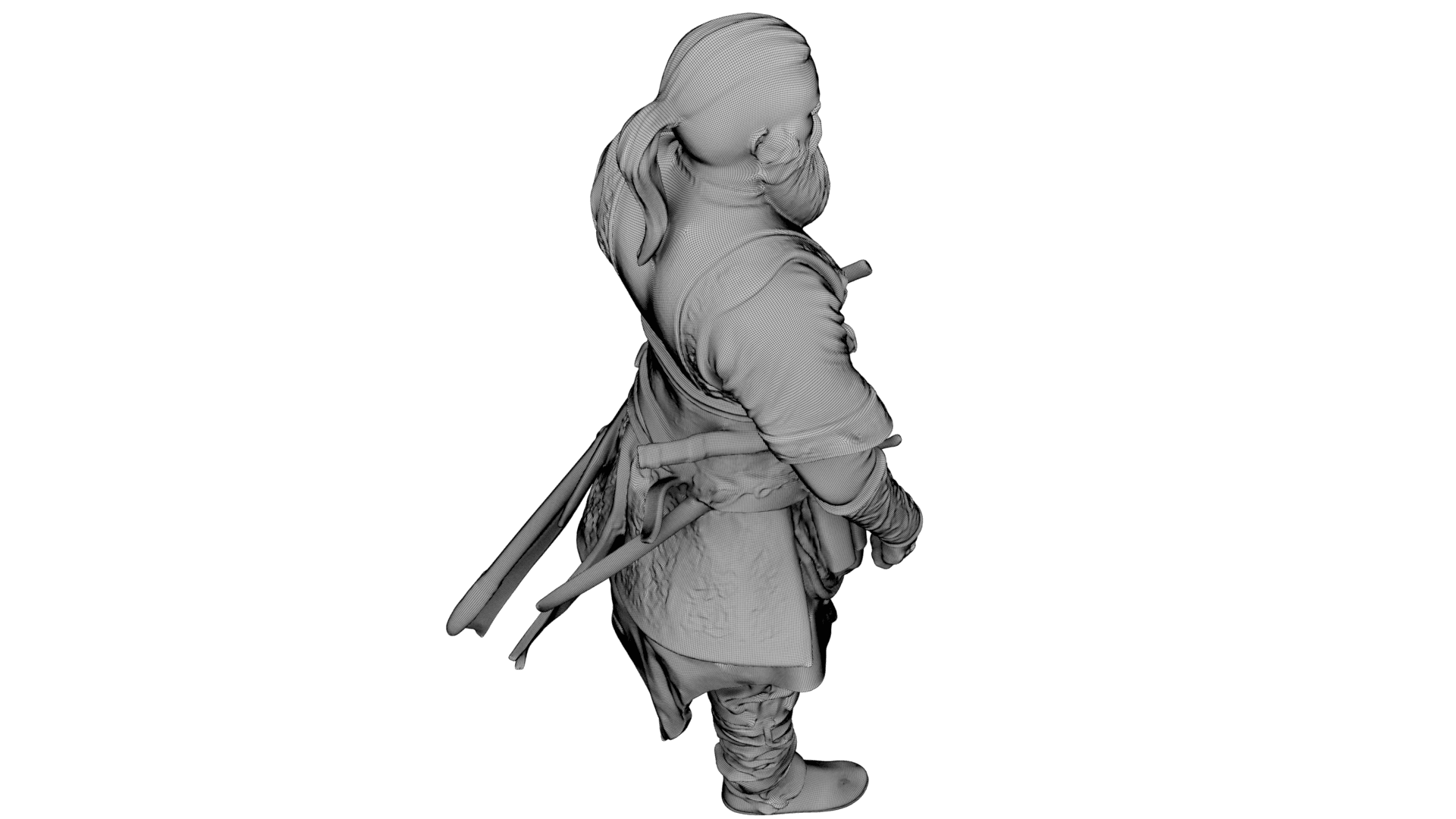 Ironbound Viking 3d model