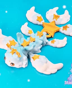 Star Guardian Dragon Flexi 3d model