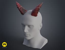 Devil Horns 3d model