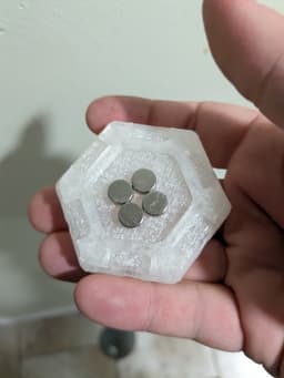 Hextraction Magnetic disruption tile 3d model