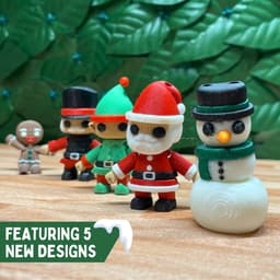 3D Printable Christmas Pack #1 3d model