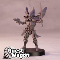 Space Elf Squad 3d model