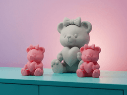 Sweet Tedy Bear 3d model