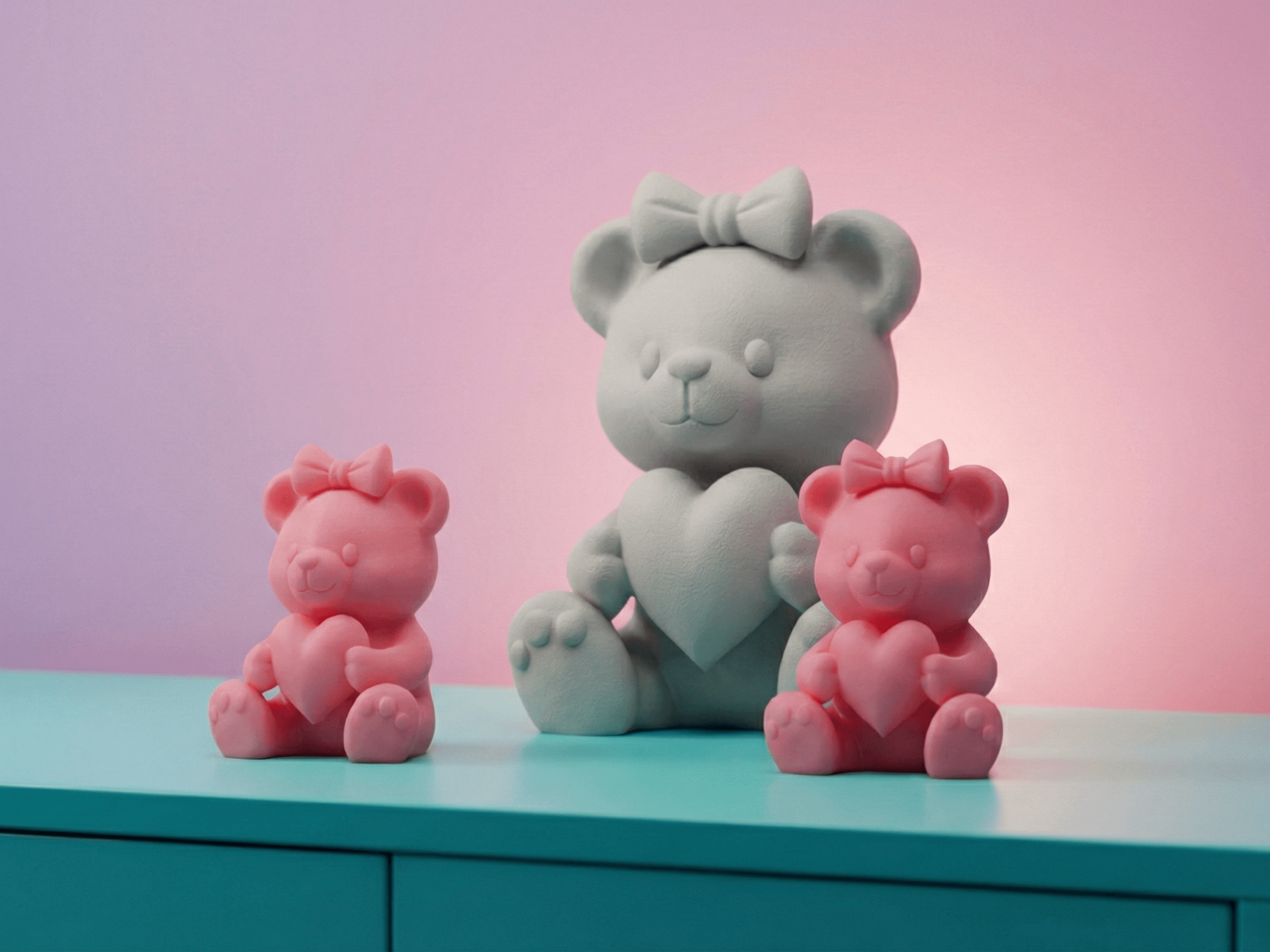 Sweet Tedy Bear 3d model