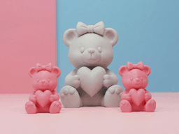 Sweet Tedy Bear 3d model
