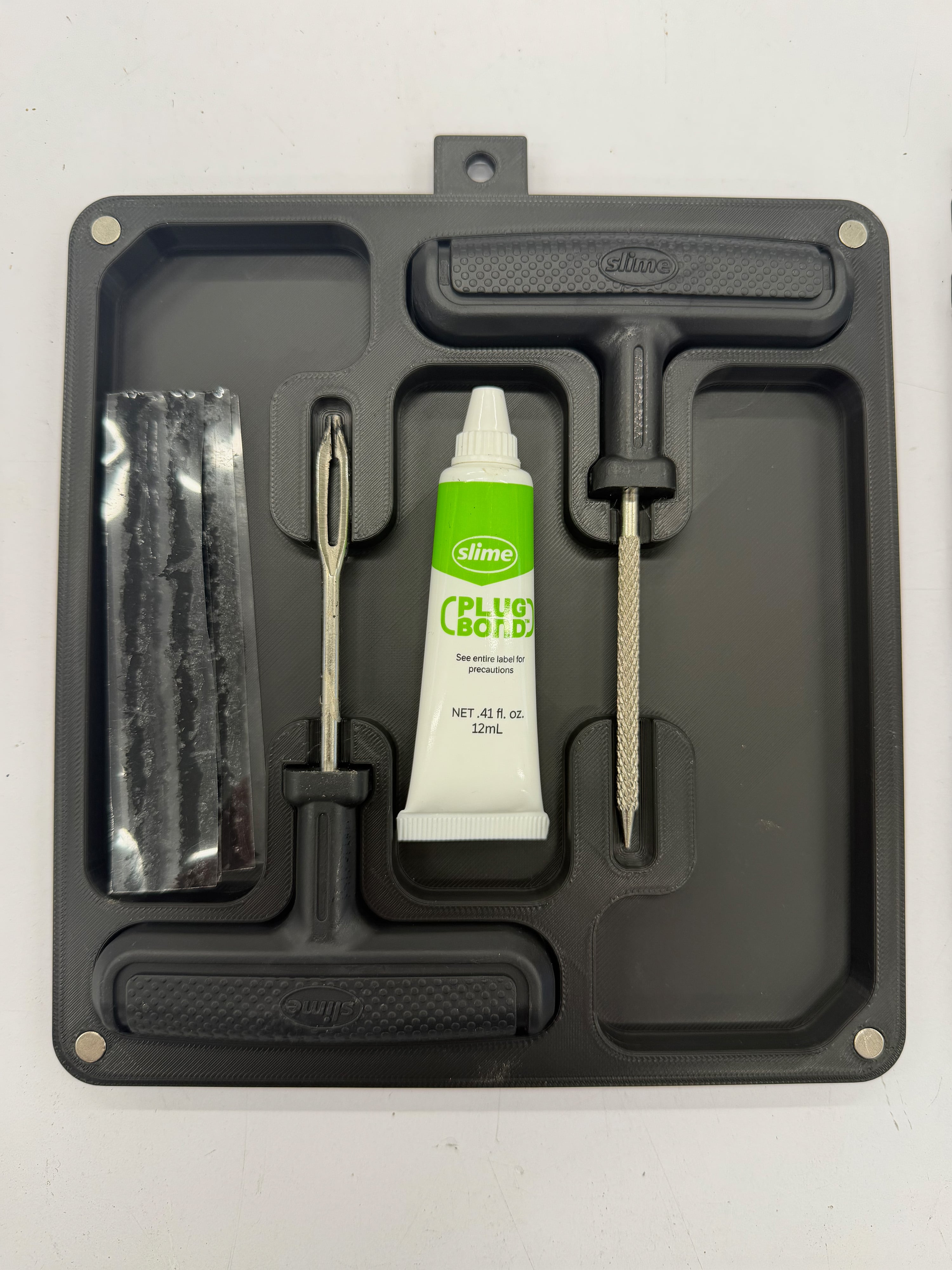 3D Printed Tire Plug Kit Case 3d model