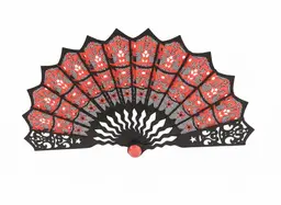 Halloween Spider Web Hand Fan 3d model