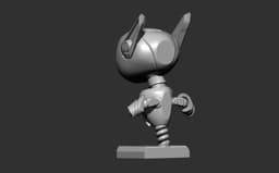 Car Dashboard , Cute Robot, Vibrating Robot , Toy for Kids , Print on place 3d model