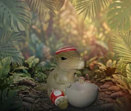 Baby Pachycephalosaurus Planter 3d model