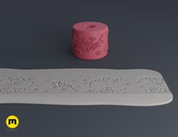 Texture Rollers Japanese Patterns middle Vol.1 (1โ3) 3d model