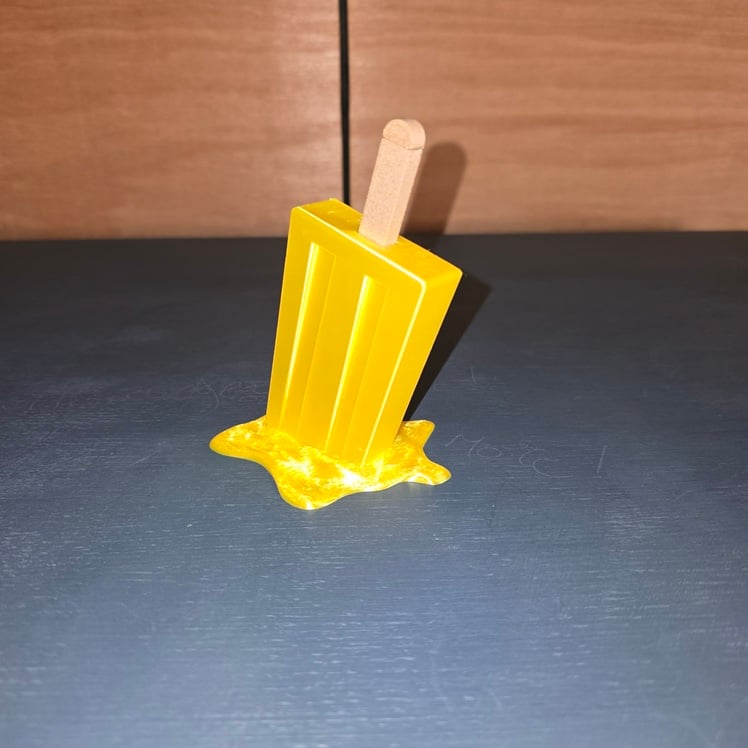 Ice cream pen 3d model