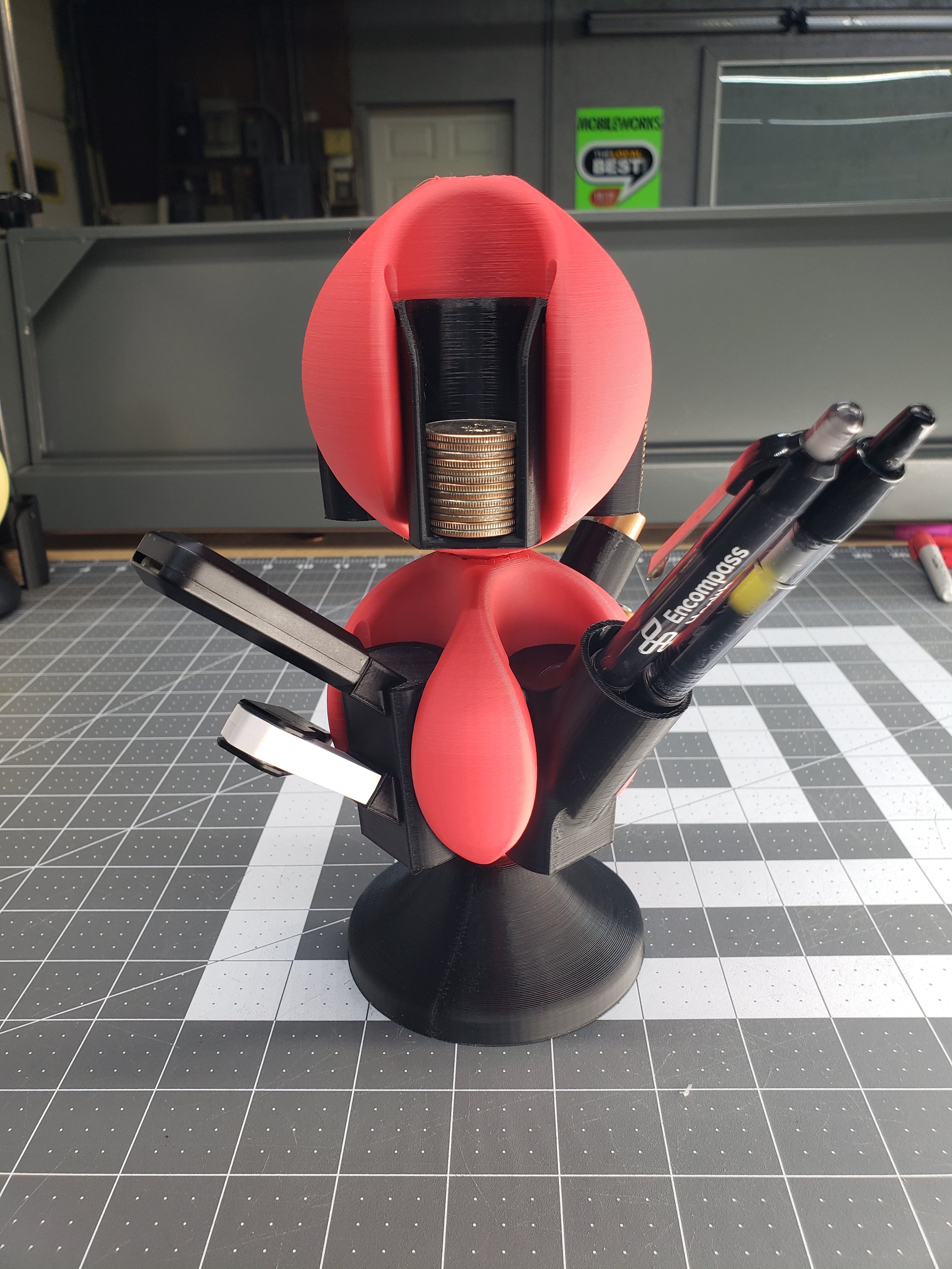 Modular Centrifugal Organizer 3d model