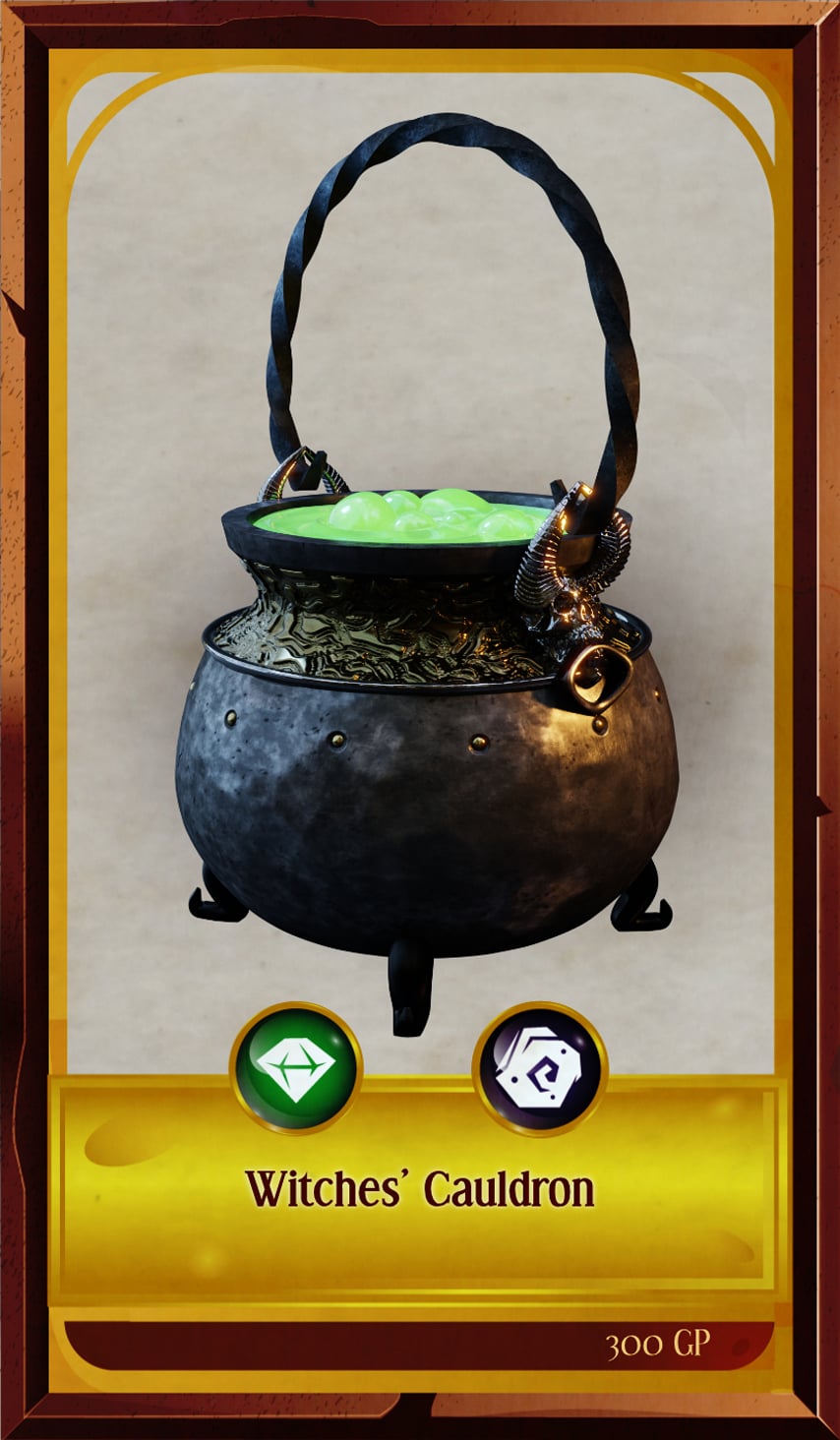 Real-size Prop - Witches’ Cauldron 3d model