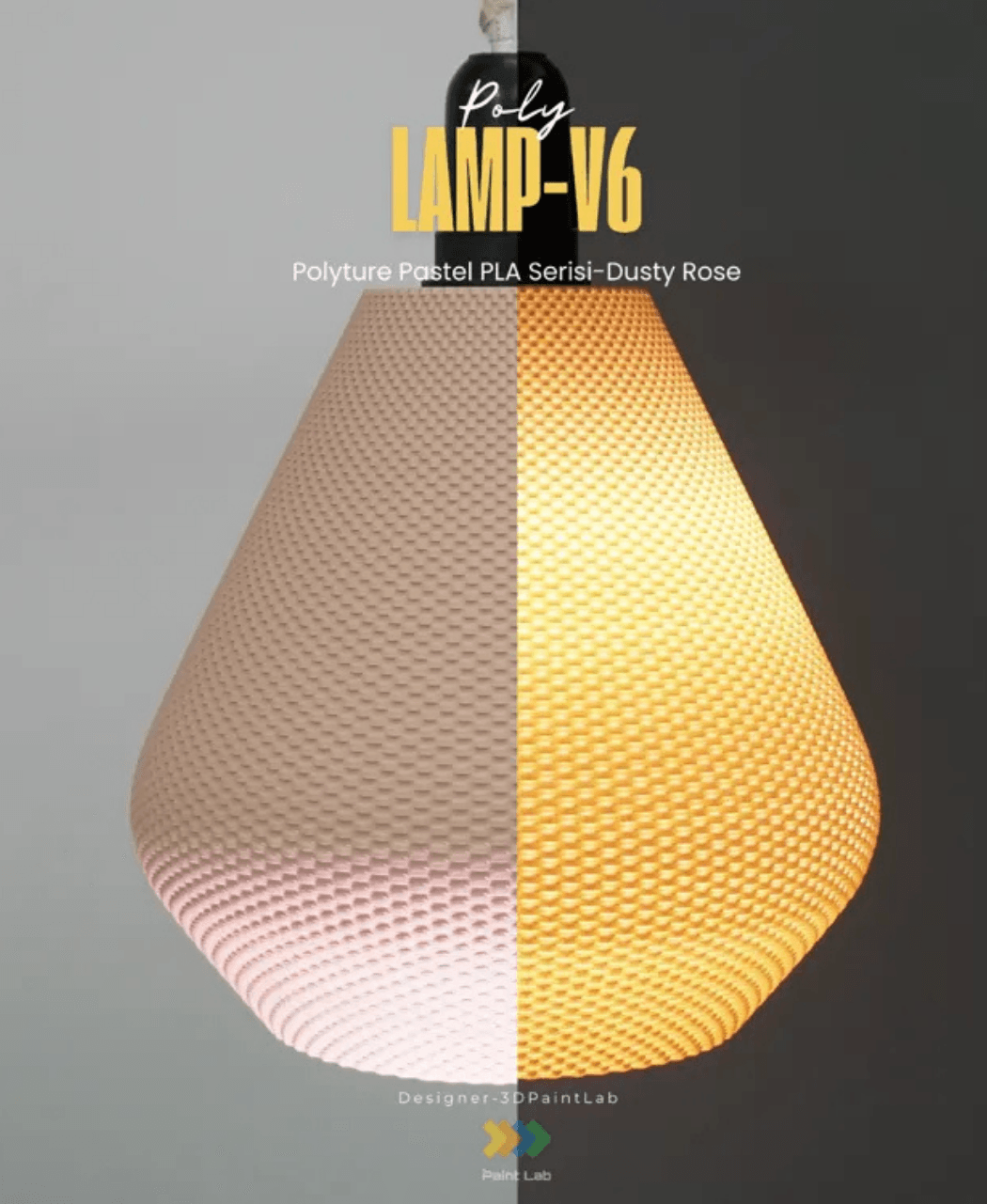 Poly-Lamp Shade V6 3d model