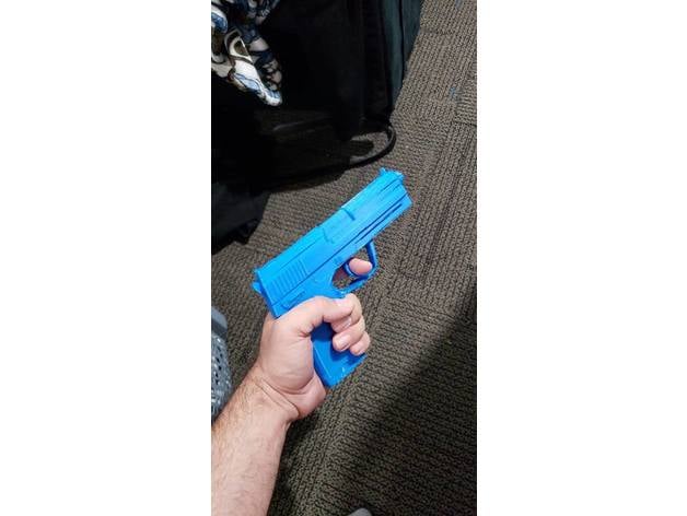 USP w/ Detachable Silencer 3d model
