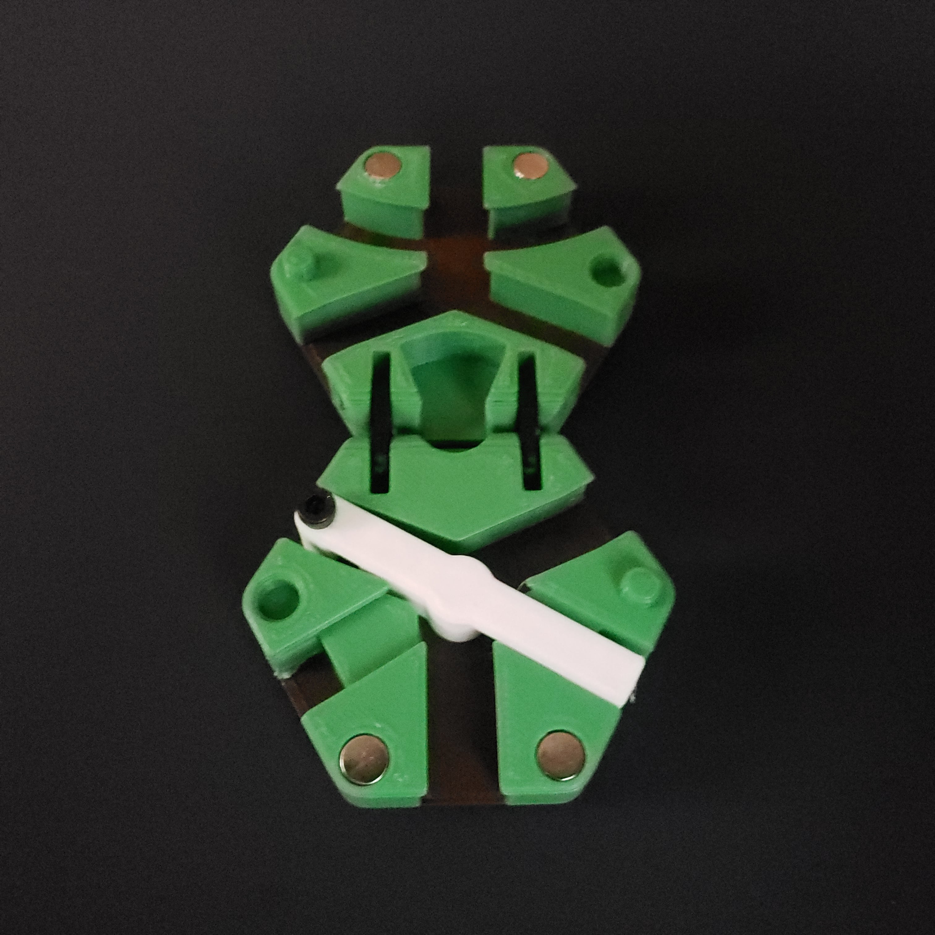 Hextraction Folding Latch Tile 3d model