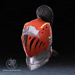 Monster Hunter Anjanath Helmet 3D Printer STL File 3d model