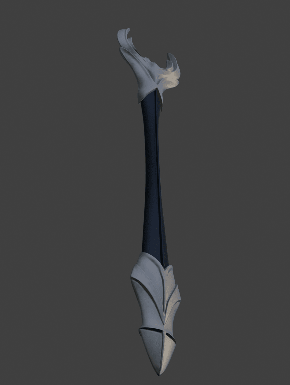 Arcane Magic Wand 3d model