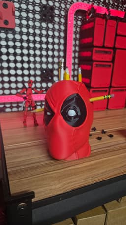 Deadpool Pencil Holder — Premium Remix Package 3d model