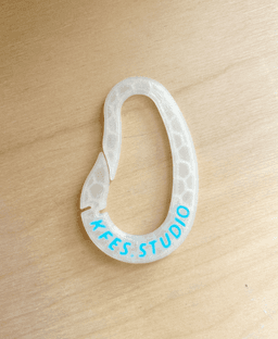 Durable Carabiner Utility Clip 3d model
