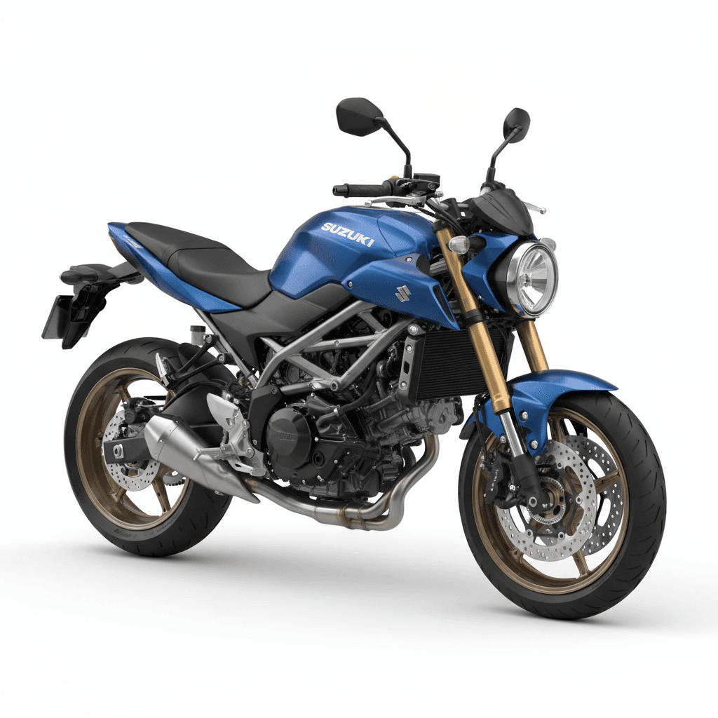 Suzuki SV650 VTwin Naked Motorcycle 3d model