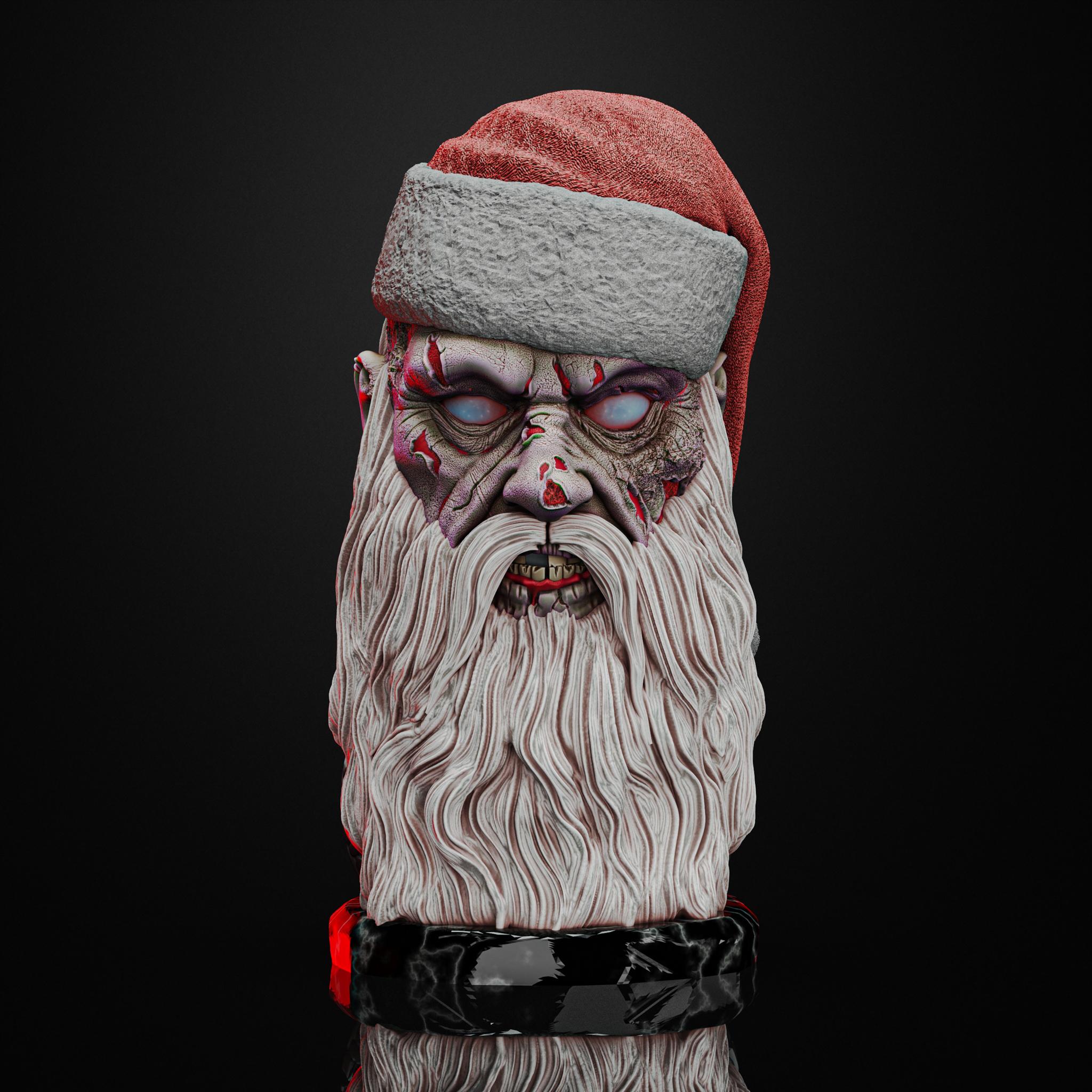 Bad Santa (Pre-Supported) 3d model