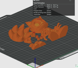 Zombie Sonic - Articulated Flexi Figure - No Supports 3D Print STL/3MF 3d model