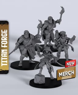 Tomb Riders - With Free Dragon Warhammer - 5e DnD Inspired for RPG and Wargamers 3d model