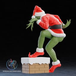 Life Sized Green Elf 3D Printer File STL 3d model