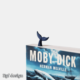 Fun Bookmarks: Whale 3d model