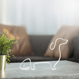 Dog Line Art, Modern, Minimalist 3d model