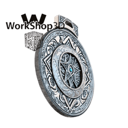 Mystic_Emblem_Medallion_Cosplay_WorkShop3D 3d model