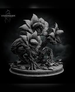 (32mm) Hydra Bloom 3d model