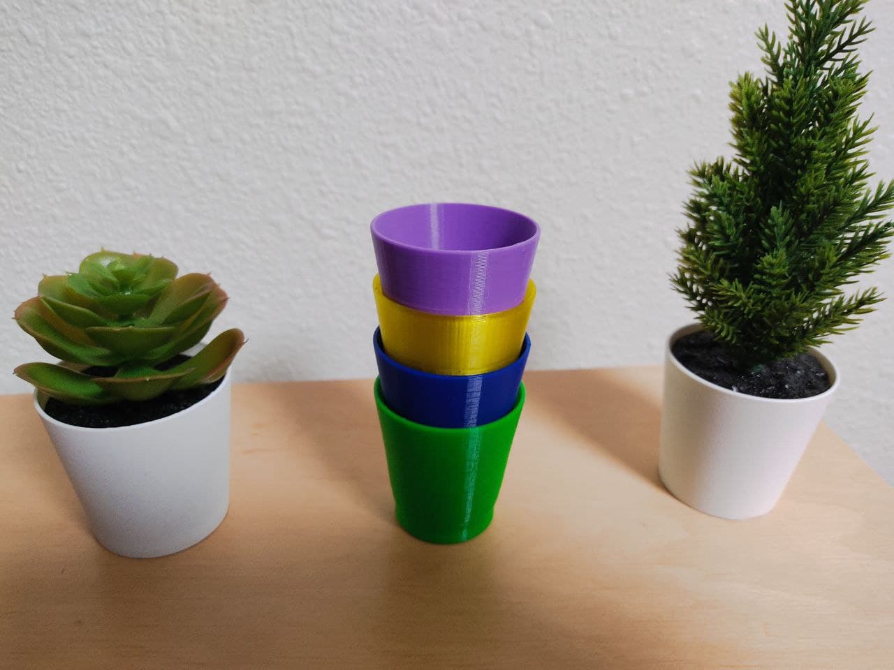 Toy cups 3d model