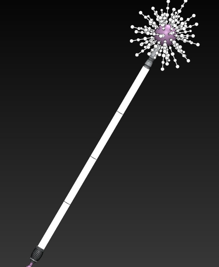 Good Witch Bubble Wand 3d model