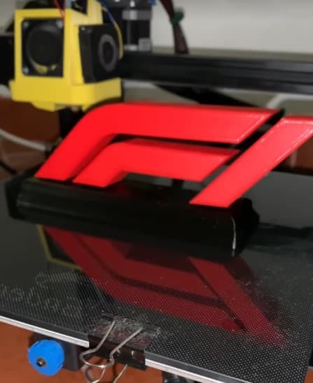 F1 Logo 3d model